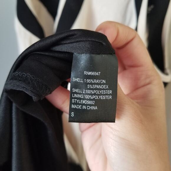 Leo Meets Virgo Pleated High Low V Neck Dress - Picture 7 of 8